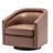 Kiersten Faux Leather Swivel Barrel Chair-694441766