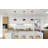 Modern 1 Light Glass Shade Pendant
