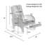 Chaise berçante Teddy-401359020