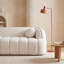 Canapé 98,4 po moderne compressé, canapé 3 places en velours côtelé Cloud Couch, aucun assemblage requis, canapé capitonné avec 2 coussins Bubble Channel-354364124