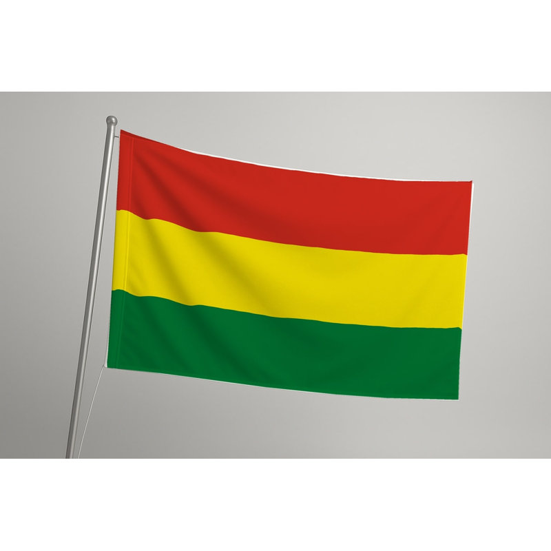 Drapeau de la Bolivie - drapeau extérieur, H 24 po x l 36 po
