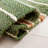 Geissler Hand Woven Jute/Cotton/Wool Striped Rug in Green/Natural-1980858063
