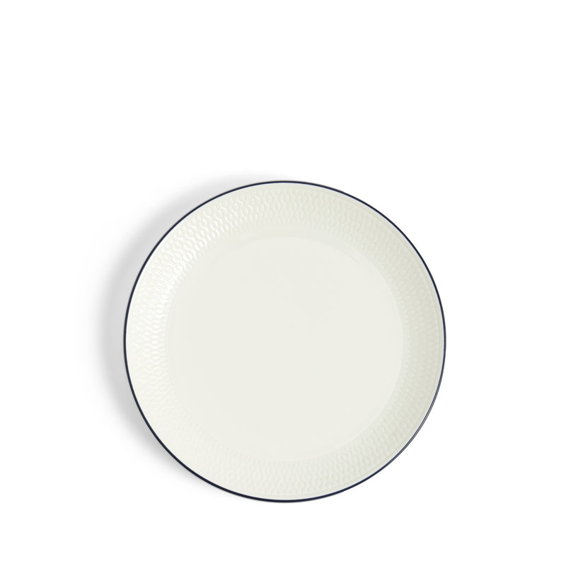 Gio Blue 6.7in Plate Blue Line
