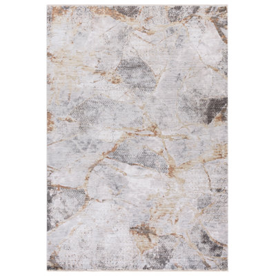 Magnolia Home by Joanna Gaines x Loloi Gigi Grey / Ivory Area Rug