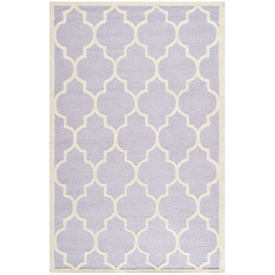 Cannen Hand Tufted Wool Geometric Rug