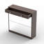 Armoire à chaussures à miroir avec 2 tiroirs, tablettes réglables et rangement supérieur, parfaite pour les vestibules organisés et élégants