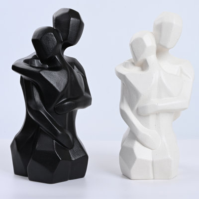 Sculpture abstraite statues en céramique pour décoration intérieure