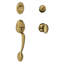 Plymouth Handleset with Single Cylinder Deadbolt and Siena Door Knob and Rosette-872902268-872932013-872931645