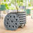 22" Tall 24" Wide Round Metal Outdoor Raised Garden Bed-114474058-114474055
