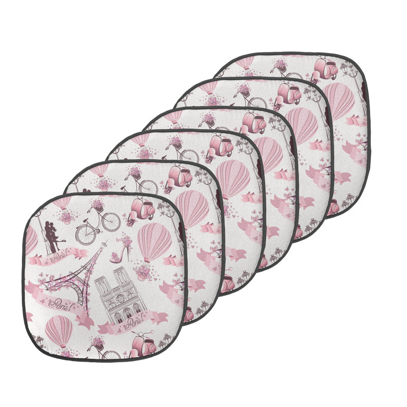 Coussin de siège papillon