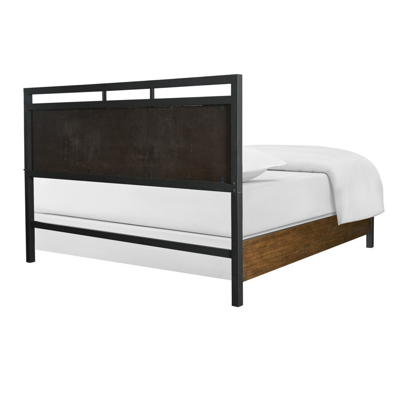 Langston Solid Wood Standard Bed, King