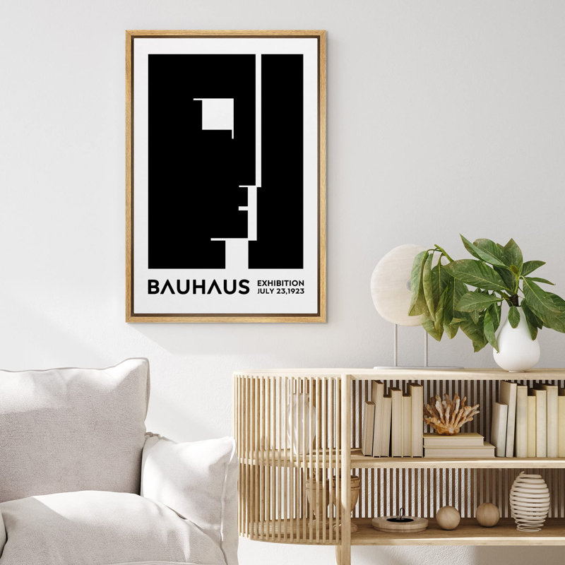 Œuvre d'art classique «Bauhaus», Naturel, H 24 po x l 16 po