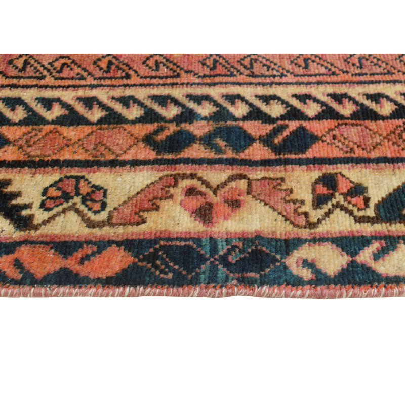 Fine Vintage Romal Rust Rug