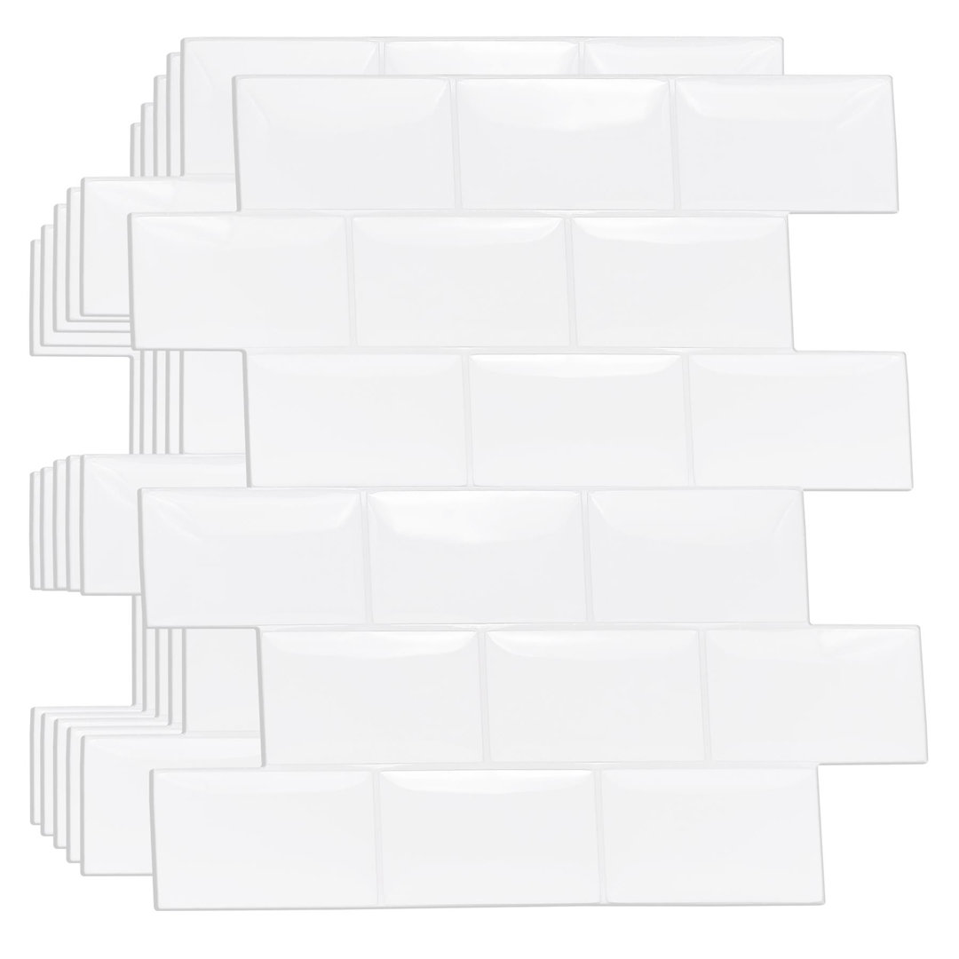 15,4 cm x 30,5 cm PVC Metrofliese Selbstklebend Agha