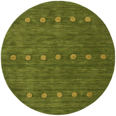 Pixley Hand Loomed Wool Polka Dots Rug