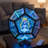 RGBW Color-Changing Infinity Dodecahedron Display Riser with Magnetic Lid, Lighted Display Case for Collectible Figures