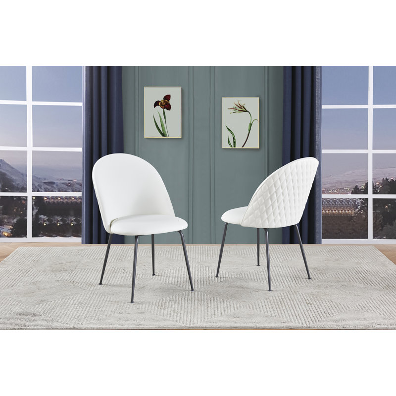 Fauteuil d'appoint en velours, Blanc