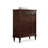 Cherry Solid + Manufactured Wood Accent Cabinet