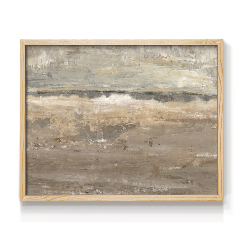 Tôt le soir, lumière II - reproduction encadrée - réarmable, Naturel, H 11 po x l 14 po