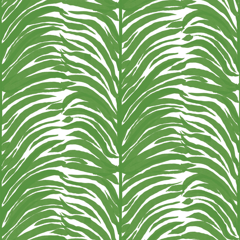 Deco Fern 10' L x 24" W Peel and Stick Wallpaper Roll, Indigo, Faux Grasscloth, Non-pasted