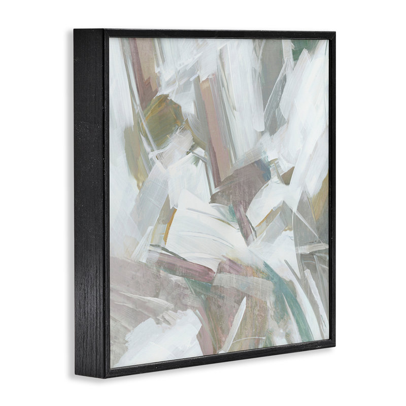 Giclée encadrée douce et douce, conçue par Hannah Dawson, Giclée encadrée noir minuit, H 12 po x l 12 po