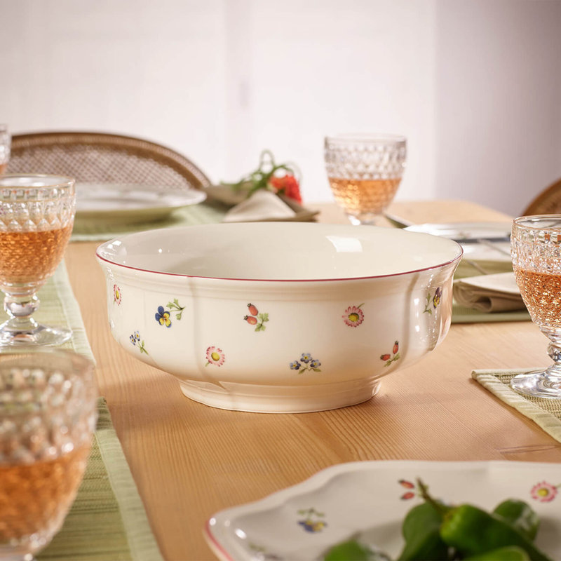 Villeroy & Boch Petite Fleur Round Vegetable Bowl