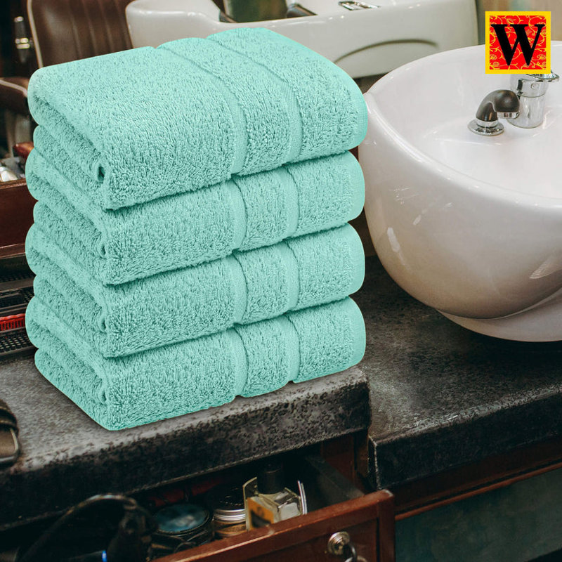 Cotton Hand Towel 50x100, Mint Green