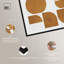 «Lost Shapes I», reproduction d'art sur toile par Art Remedy, cadre noir, 16 x 24-1462853993-1462854006