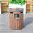 Sebron Cylinder Concrete Propane Smokeless Fire Pit