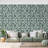 Tropical Leaf Green Foliage Pattern-100664039