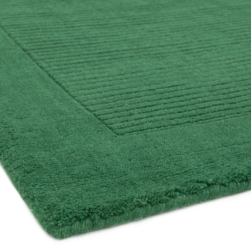 Tulane Solid Colour Wool Hand Woven Area Rug, Runner 68 x 240cm