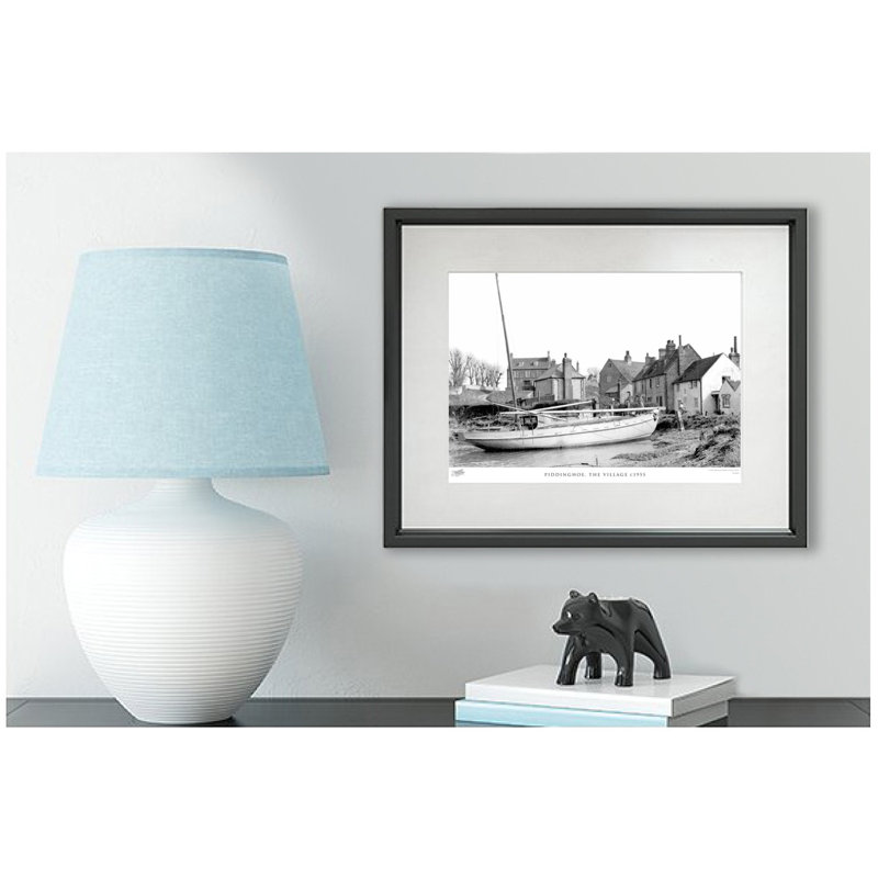 Piddinghoe, The Village C1955 by Francis Frith - Single Picture Frame Print, 45cm H x 60cm W x 2.3cm D