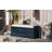 Storage Bench With 2 Drawers And 2 Cabinets, Shoe Bench With Removable Cushion For Living Room, Entryway-253721830