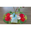 Chemin de table brodé vert forêt, motif ajouré de Noël, 14 x 34 pouces-1149043380