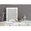 Ensemble de meuble-lavabo classique 1Pc avec tabouret à tiroirs de couleur blanche-1814789076