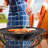 Round Steel Smokeless Fire Pit