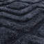 Peck Shaggy Navy Blue Rug-942589805