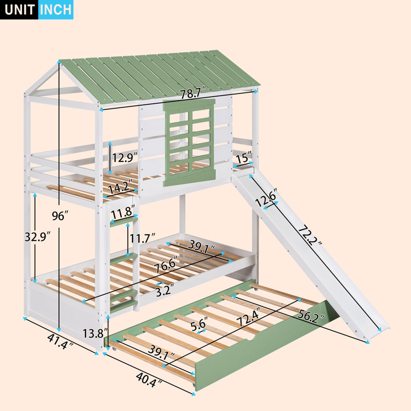 Lit plateforme simple