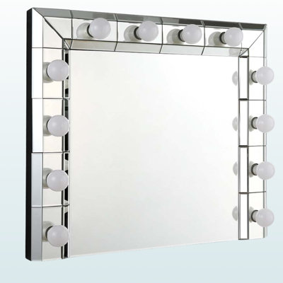 Mirrored Dominic Accent Mirror