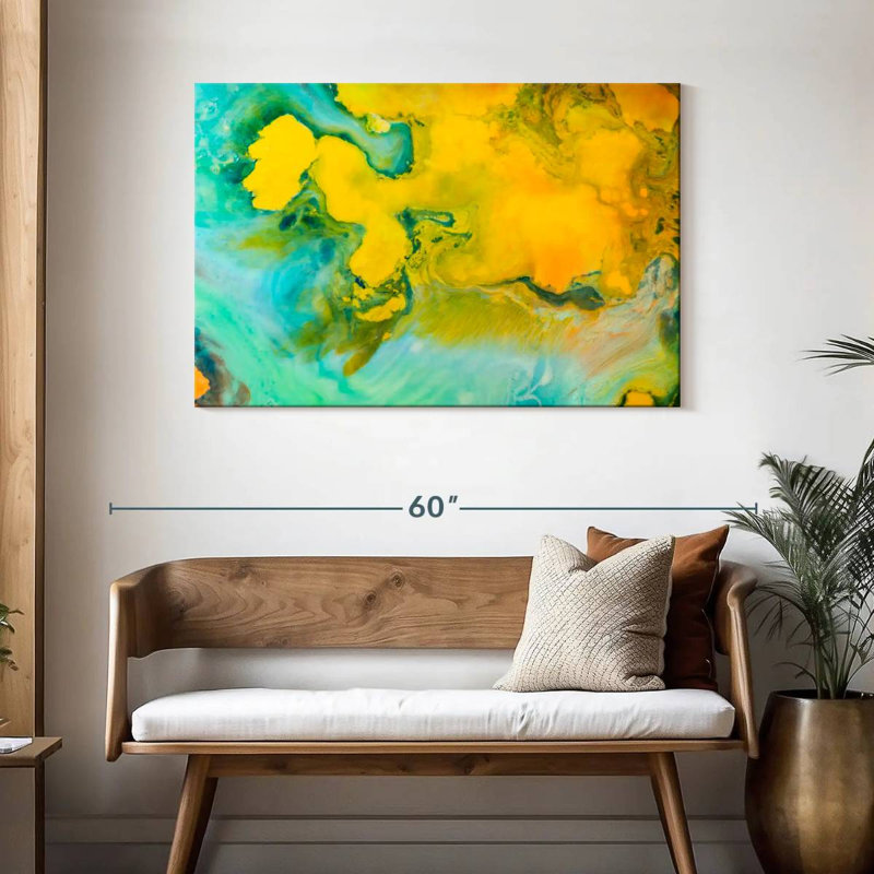 Avery Abstract Rustic, 30" H x 45" W