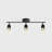 Shura 3-Light Integrated LED Track Light with Rotatable Heads, 2 ft. Fixed Track Lighting Kit, 3000k, 1470 Lumens-251349574