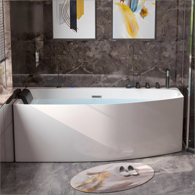Baignoire de massage thermostatique 47,24 po x 28,35 po