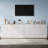 Buffet Cabinet With Storage, Coffee Bar Cabinet With 4 Doors And Adjustable Shelf, Modern Kitchen Buffet Sideboard For Living Room, Kitchen, White-631094203
