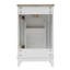 Petit meuble-lavabo moderne avec lavabo en céramique-579109379