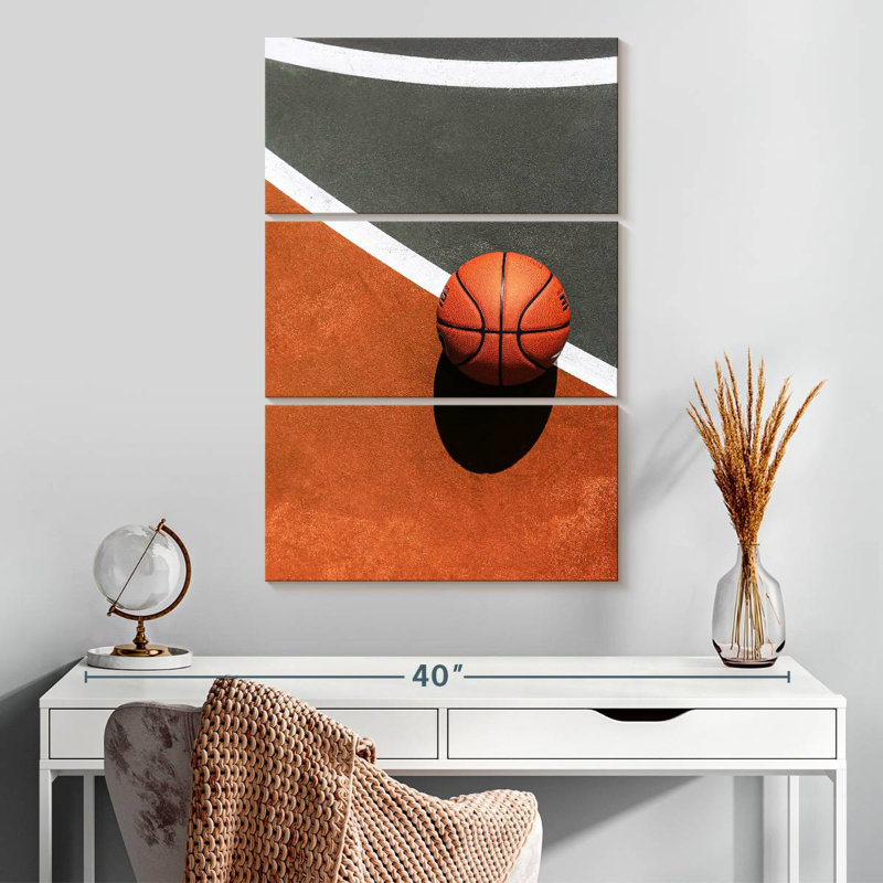Terrain de basketball Sireci, H 32 po x l 20 po