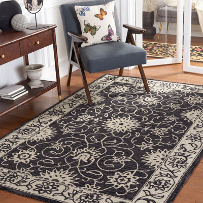 Abrakata Hand Tufted Wool Floral Rug