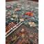 Tapis vert en laine et coton noué à la main Original Original