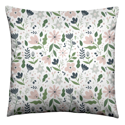 Adelle Floral Square Cushion