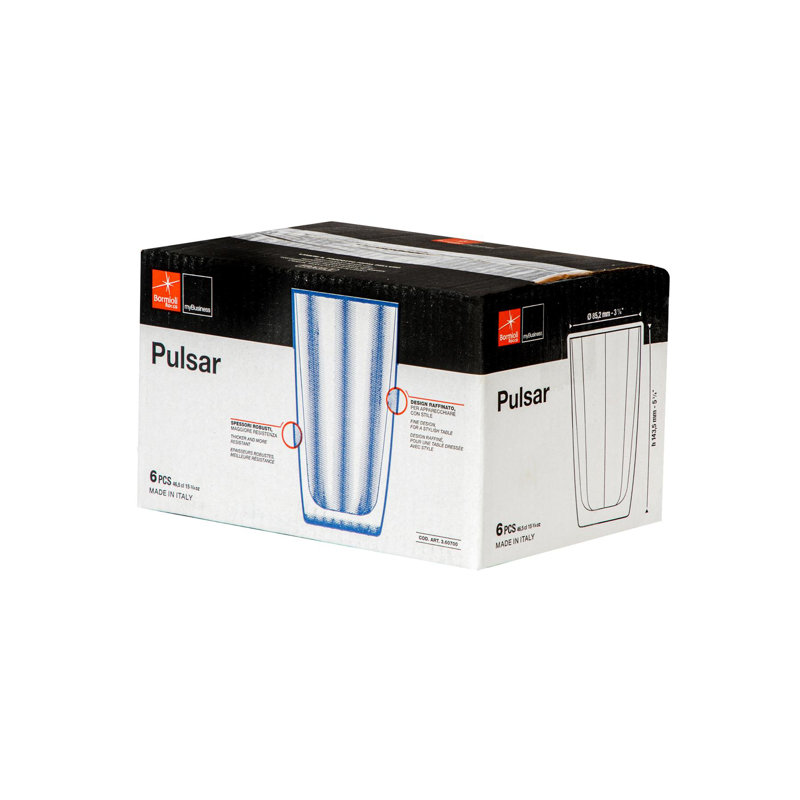 Pulsar Highball Glasses - 470ml, 24