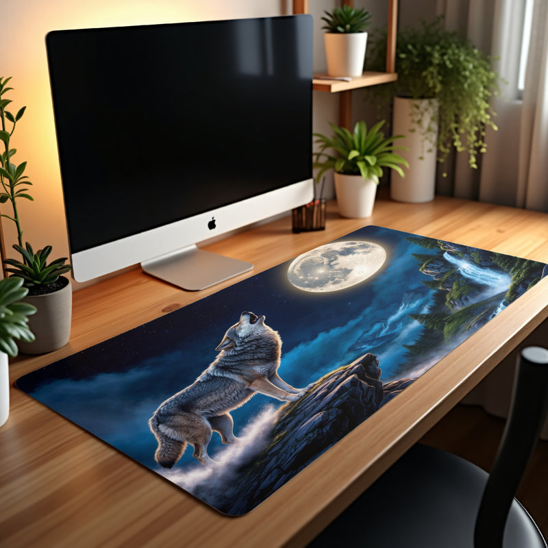 Polyester Desk Pad, 23.6x13.8
